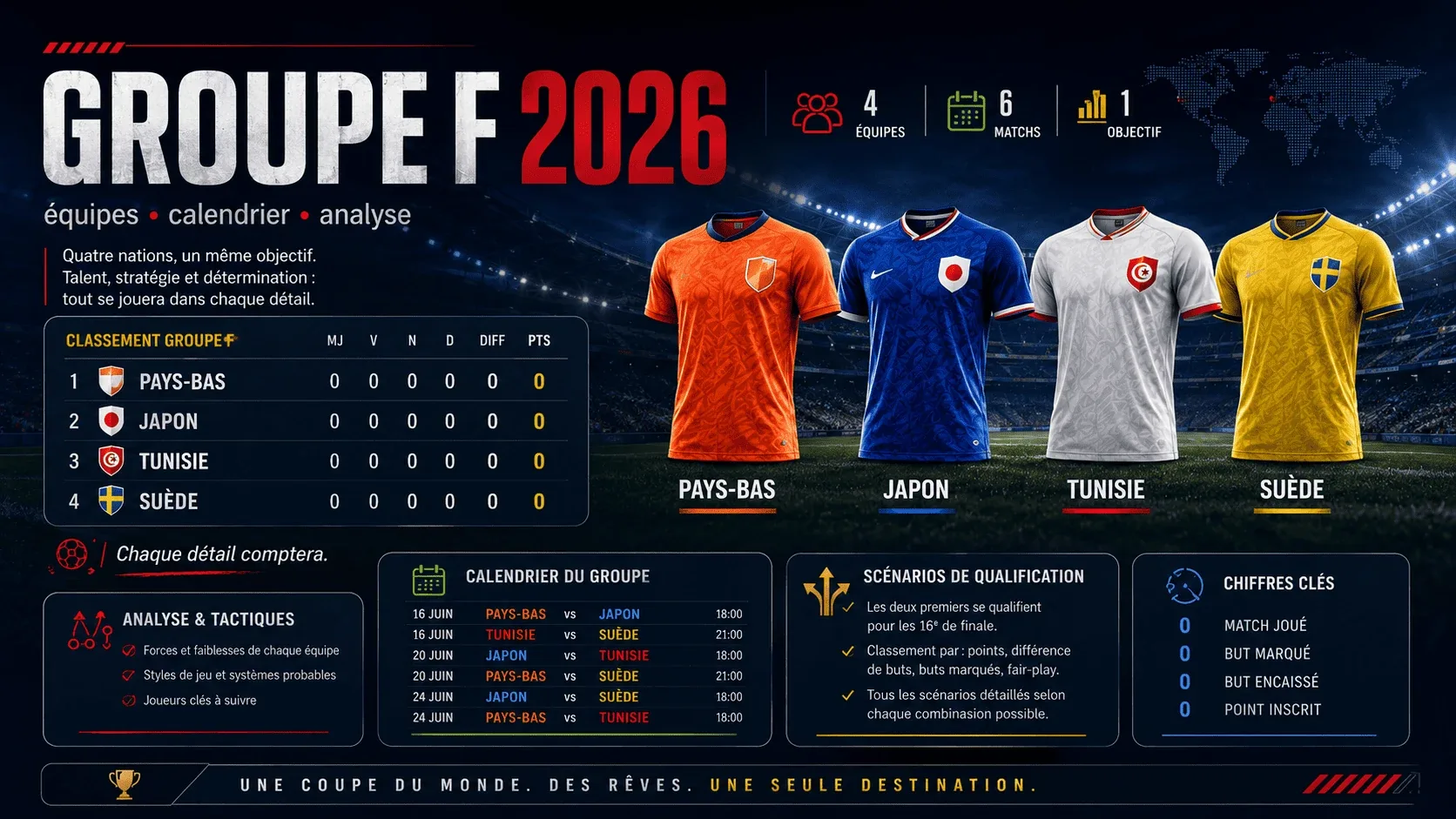Groupe F de la Coupe du monde 2026