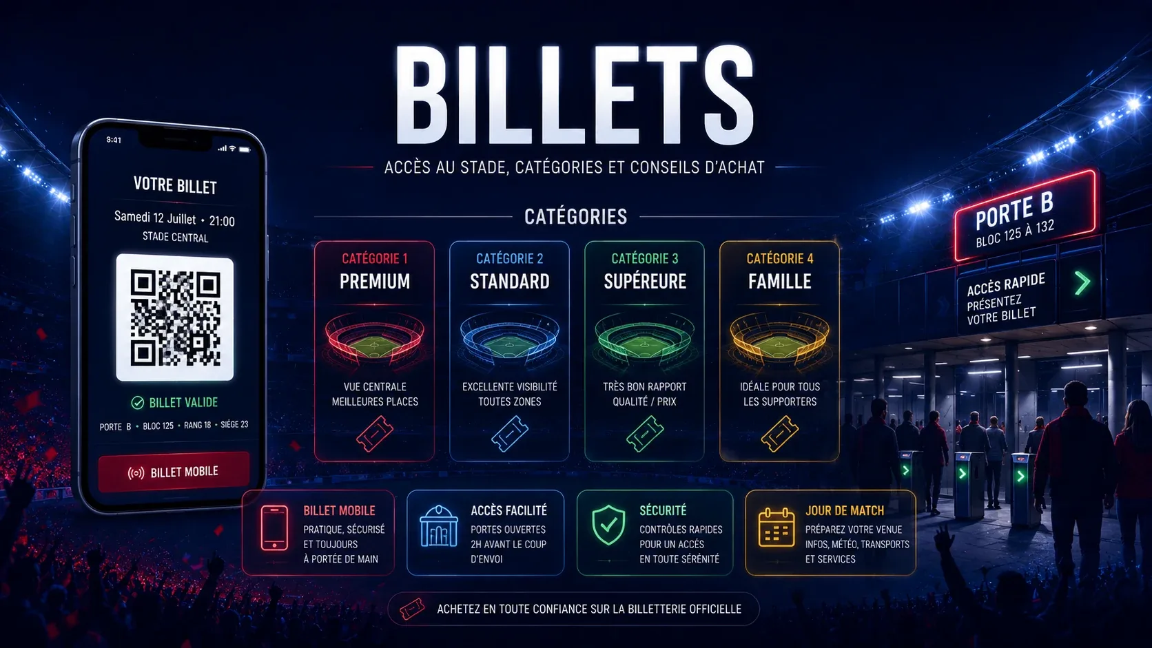 Infographie des billets de la Coupe du monde 2026