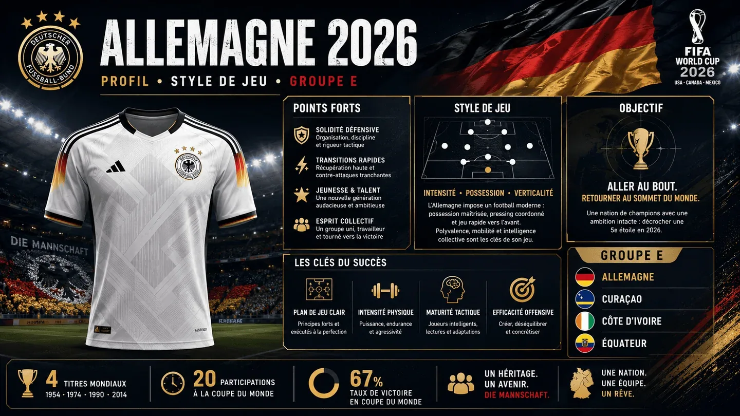 Allemagne et préparation pour la Coupe du monde 2026